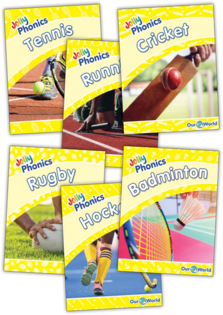 Jolly Phonics Readers - Our World Nonfiction - Yellow Level (Pack Of 6) New